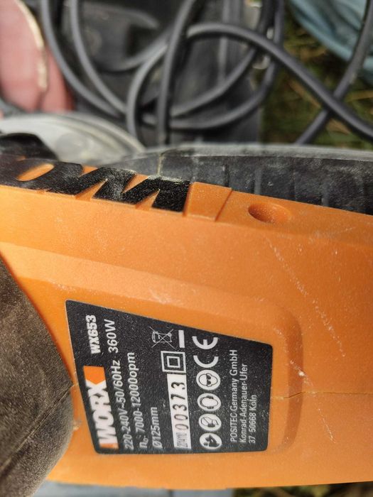 Slefuitor orbital Worx wx653 - 125mm