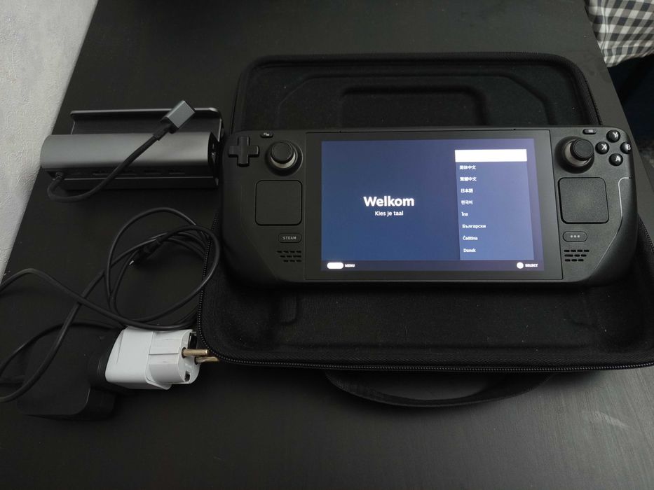 Steam Deck LCD 512Gb + карта 256Gb