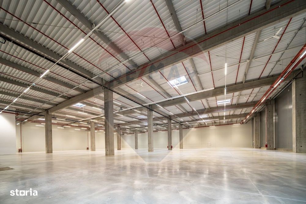 Spațiu industrial de închiriat 1.600mp - 9.000mp în Hală - Iasi (Vest)