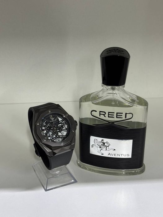 Часы + одеколон Акция