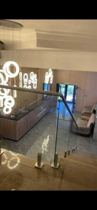 стеклянные перила