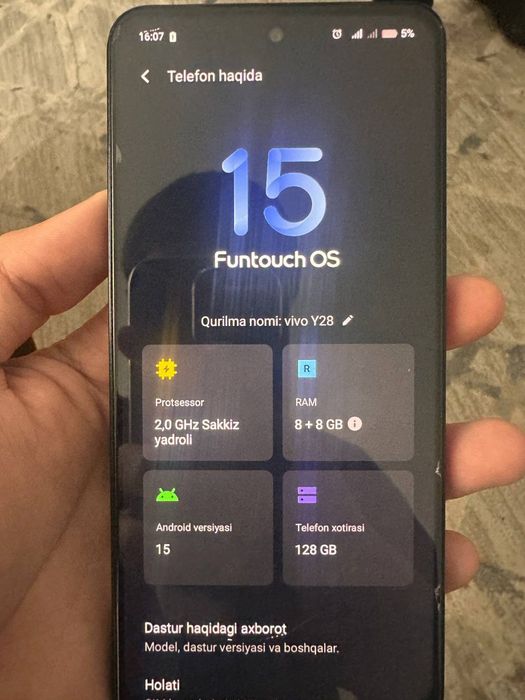 Телефон Vivo Y28