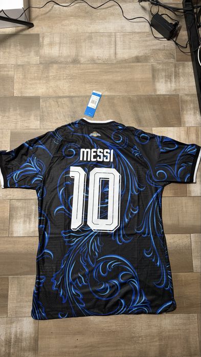 Tricou Messi Argentina Away Kit Albastru Cupa Mondiala nr 10