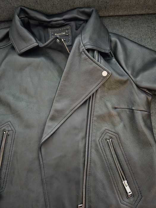 Кожено яке Massimo Dutti
