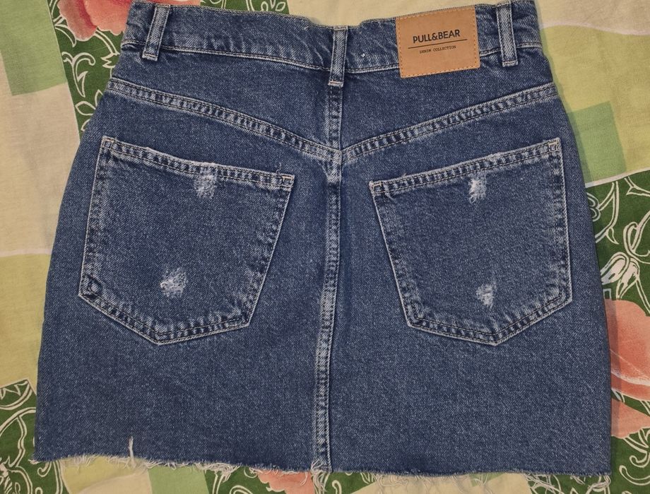Модерна дънкова пола Pull&Bear