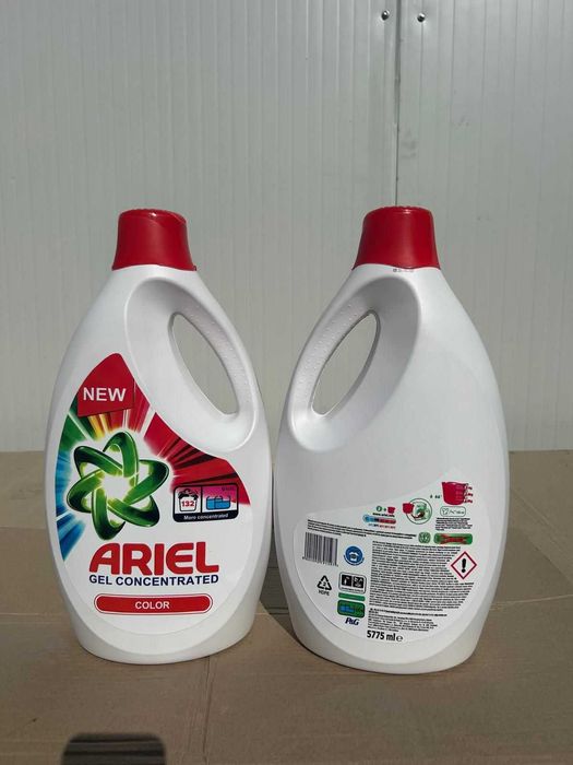 Немски прах (гел) за пране, омекотител