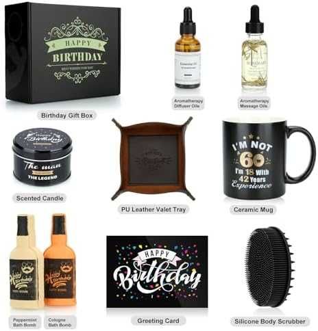 Нов Уникален подарък за 60-ти рожден ден релакс и хумор в едно за мъж