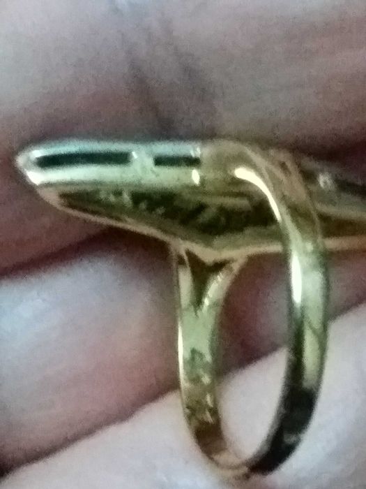 Кольцо 750 пробы. Советское