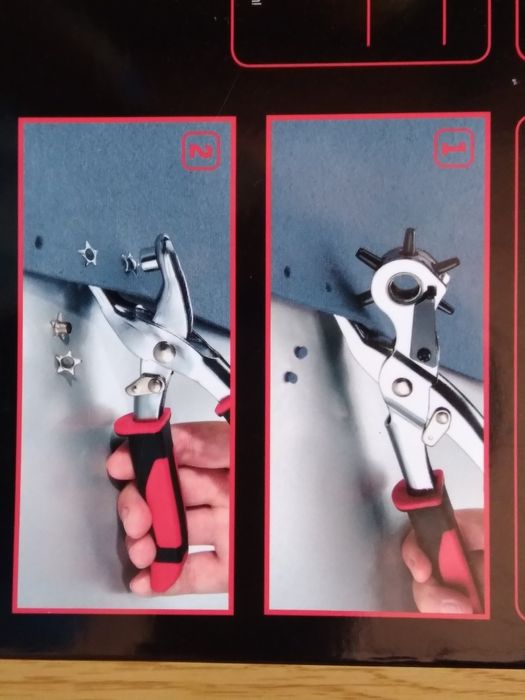 Set clesti de gaurit curele si capsat