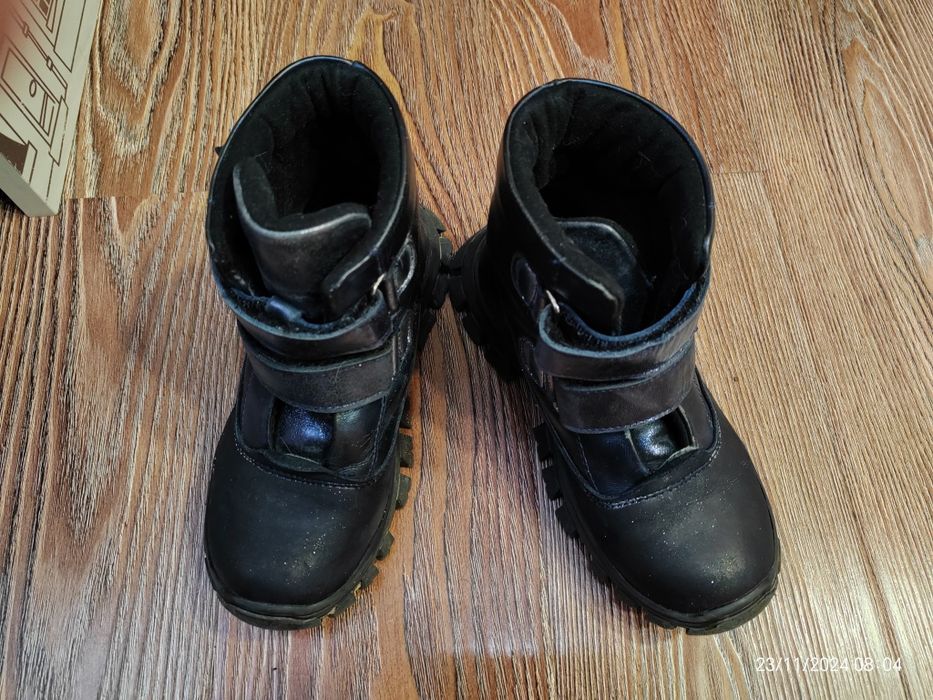 Высокие кожаные ботинки Perlina, 30 размер