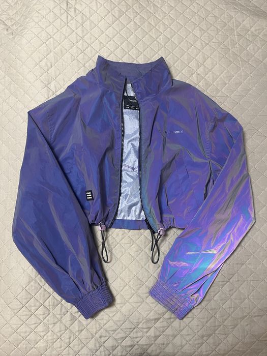 Късо дамско светлоотразително яке