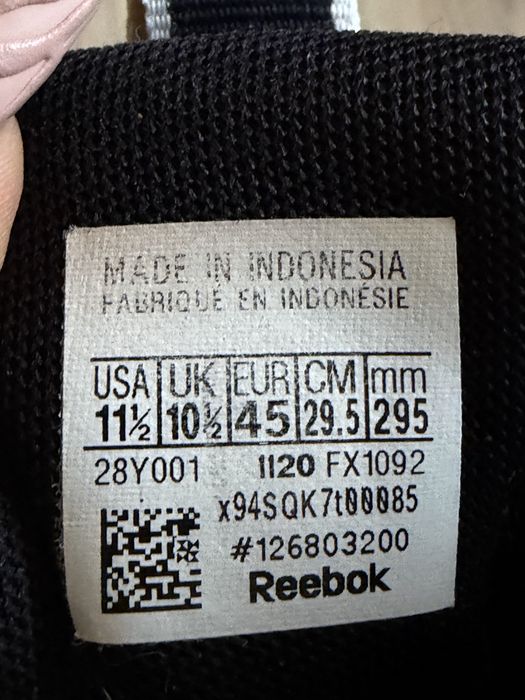 Оригинални мъжки маратонки Reebok Zig Dynamica! 45 н