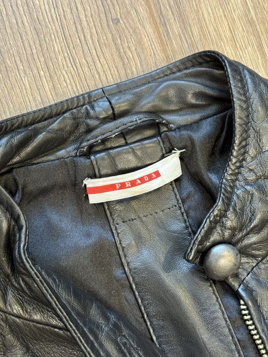 Кожаная куртка Prada (оригинал)