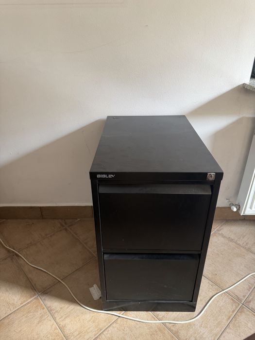 Fișet metalic birou 3 sertare cu cheie – pentru dosare A4