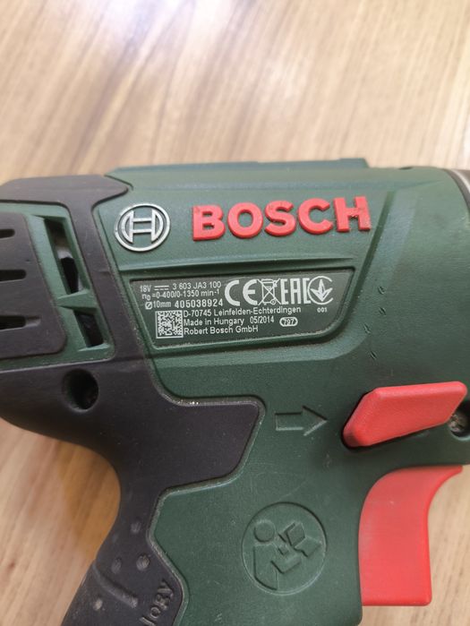 Акумулаторен винтоверт BOSCH PSR 1800 LI-2, 18V, 1,5Ah, 38Nm