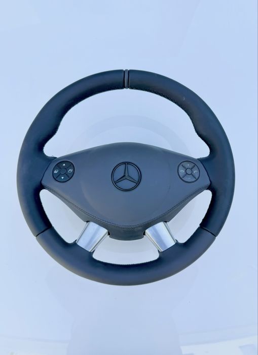 Volan cu crom si airbag din piele Mercedes Sprinter 906 facelift 2017