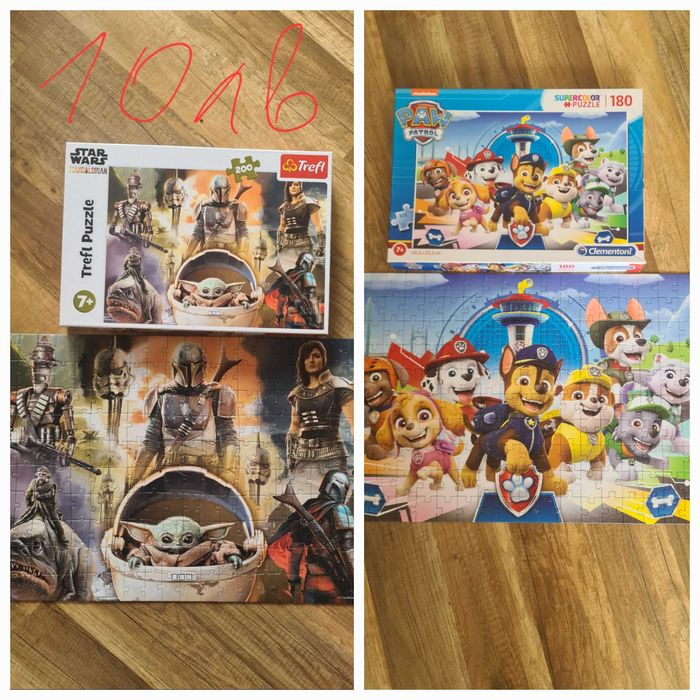 Пъзели. 10лв  лот