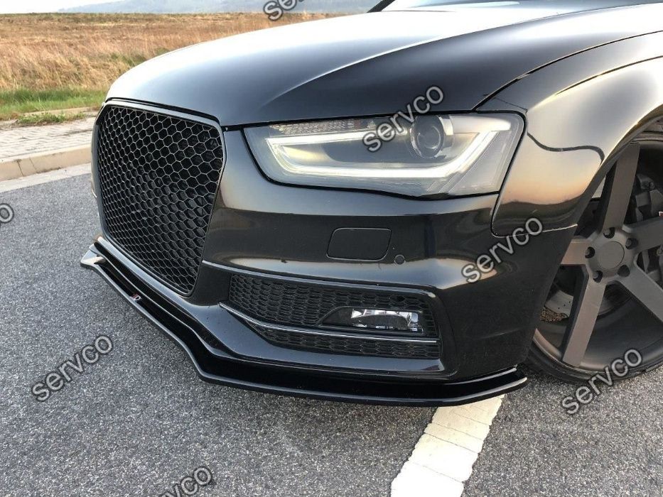 Prelungire bara fata Audi A4 S4 B8 Facelift 2012-2014 v7 Maxton Design