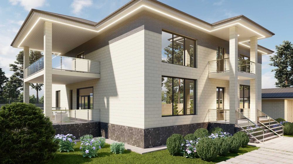 3Д визуализация Экстерьер дизайн