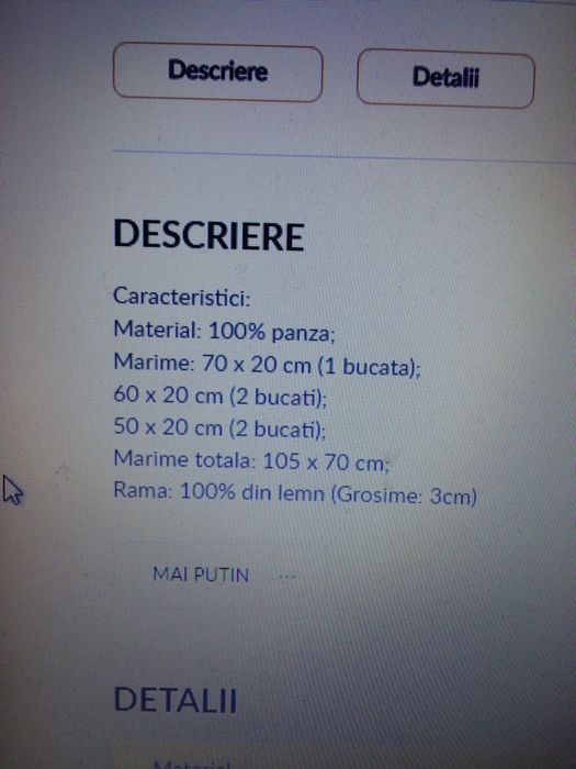 Tablou 5 piese..