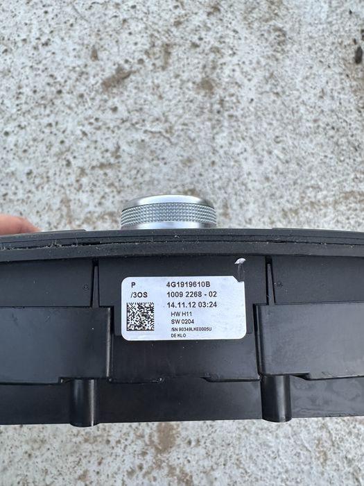 Копчета конзола управление MMI за Audi A6 A7 4G ауди а6 а7