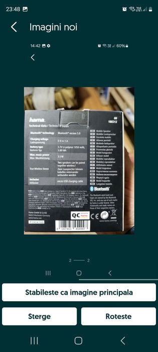 Boxa  protabila Drum 2.0