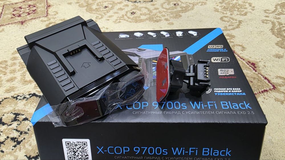 Nioline X-COP 9700S Wi-Fi Black