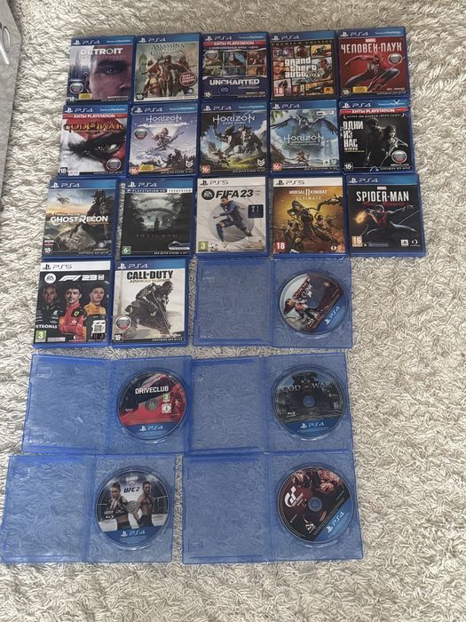 Игры для playstation 4/5, диски ps4/5