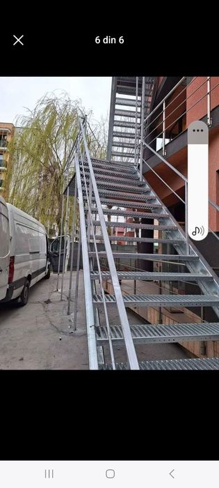 Facem scara zincata la comanda si cum dorit si montaj si transport