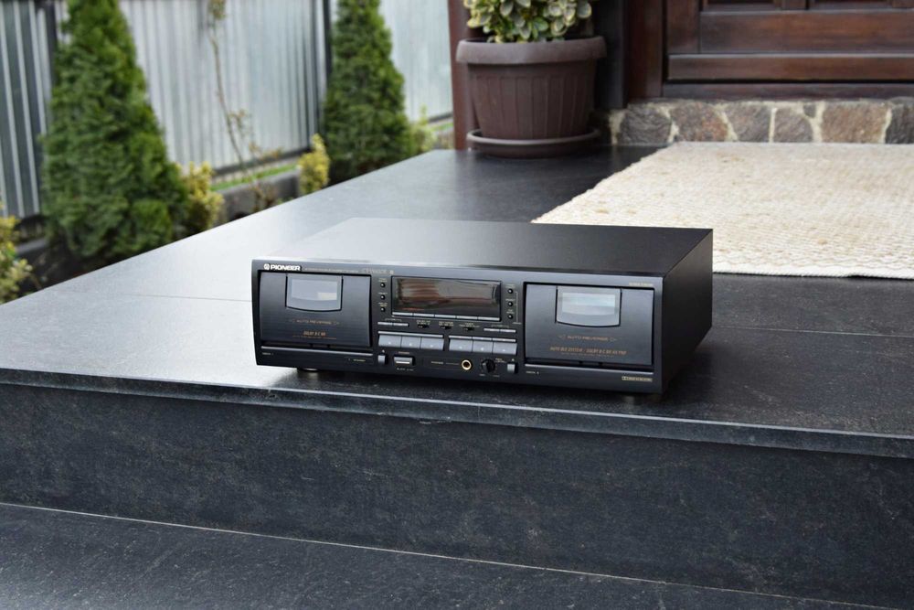Deck dublu Pioneer CT-W 620 R, casetofon