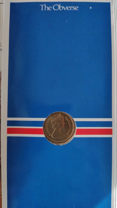 Колекционерска монета 1 паунд 1983