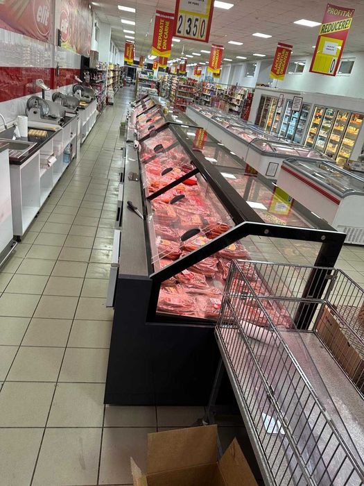 Vitrina Friogorifica Orizontala Modena Lite 250cm / FULL INOX/ NOU