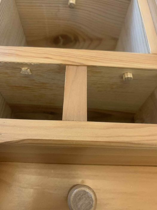 Етажерка с порцеланови буркани * Декор на порцелана - " Син лук"* Нови