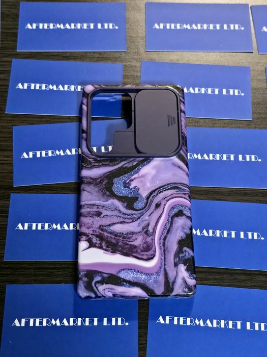 Кейс за Samsung S25 Ultra Purple Marble / Лилав case protector