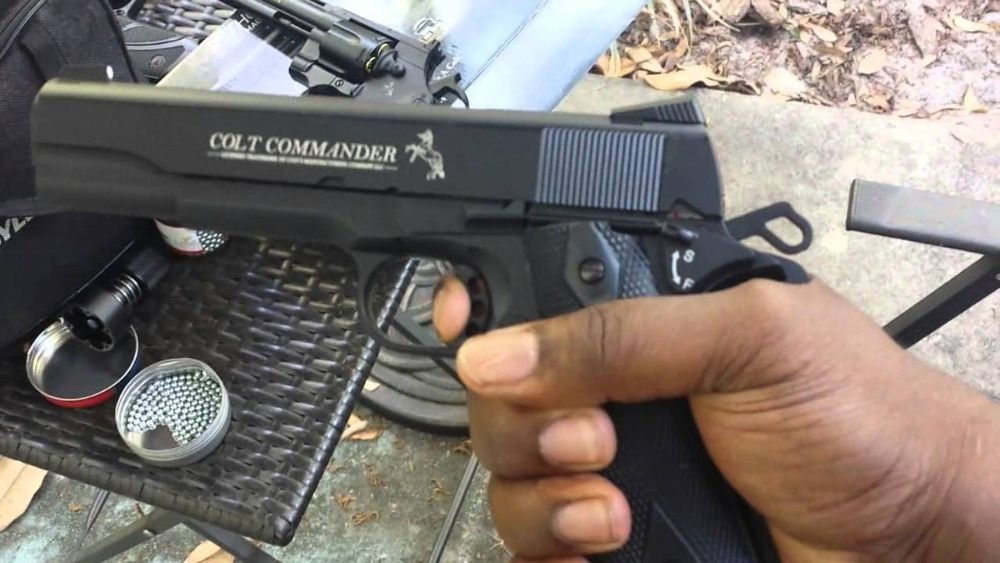 Pistol Co2 Nou!! *Fara Permis* Airsoft *S.FULL METAL* ~4J~ + Munitie