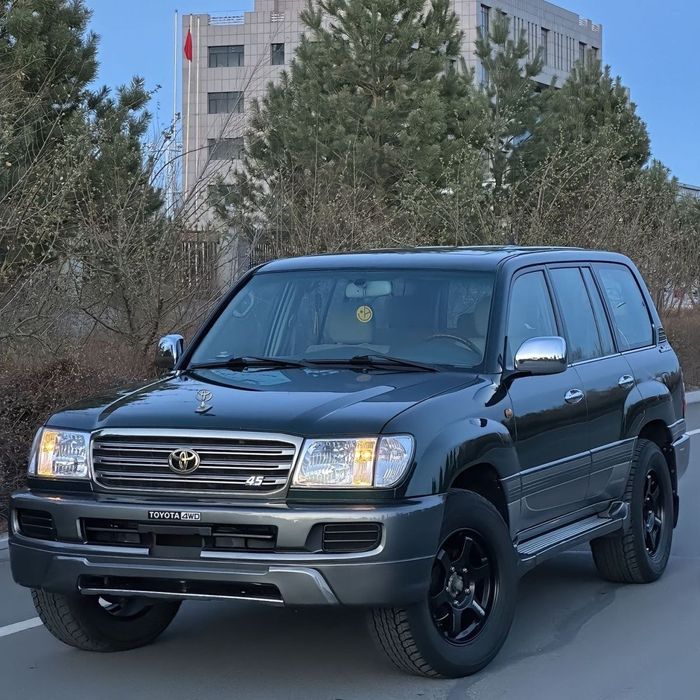 Передняя губа, обвес на Toyota Land Cruiser 100 и Lexus LX 470, тюнинг