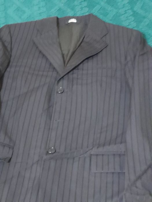 Costum bb  negru cu dungi