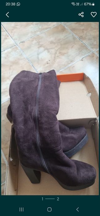 Зимний обувь 36р новый