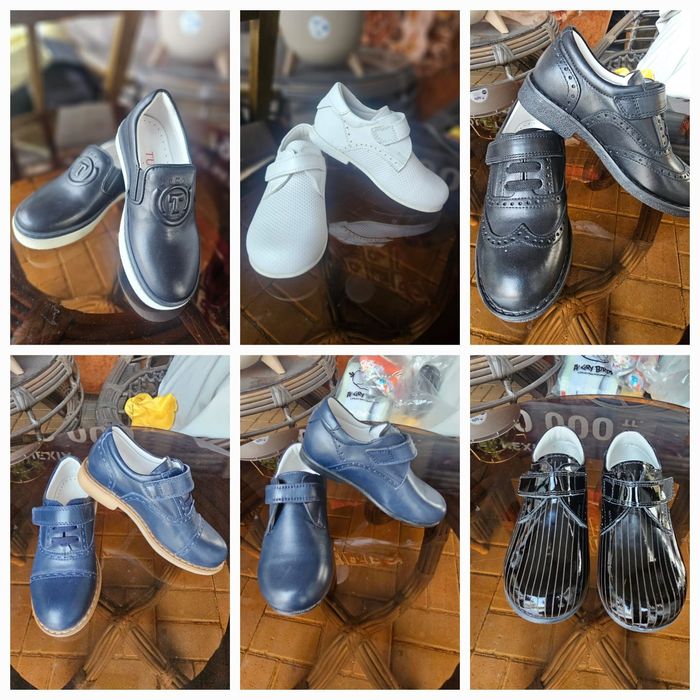 Обувь детская,кожаная.