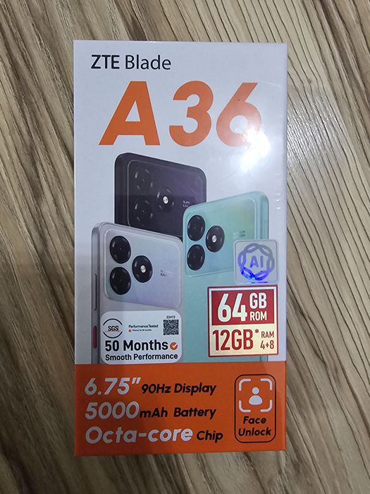 Продам телефон ZTE A36 64GB