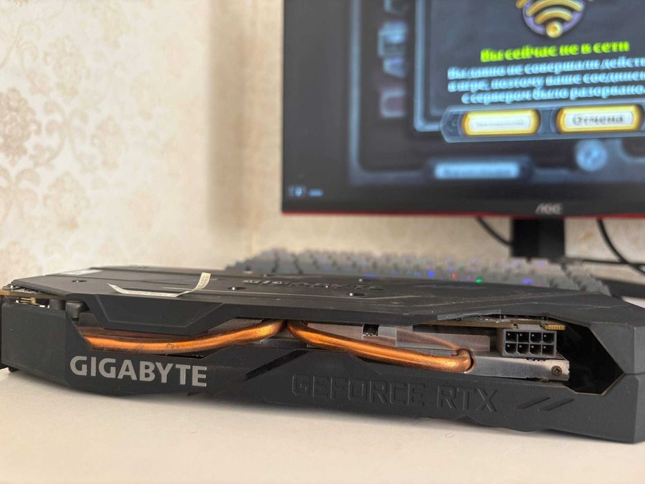 Видеокарта GeForce RTX 2060 6GB Gigabyte
