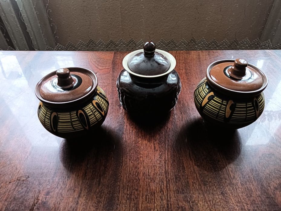 Посуда. Хрустальные вареньецы.