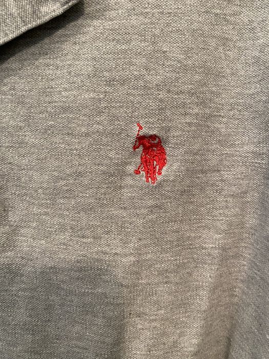 U.S. POLO ASSN тениска в сив меланж