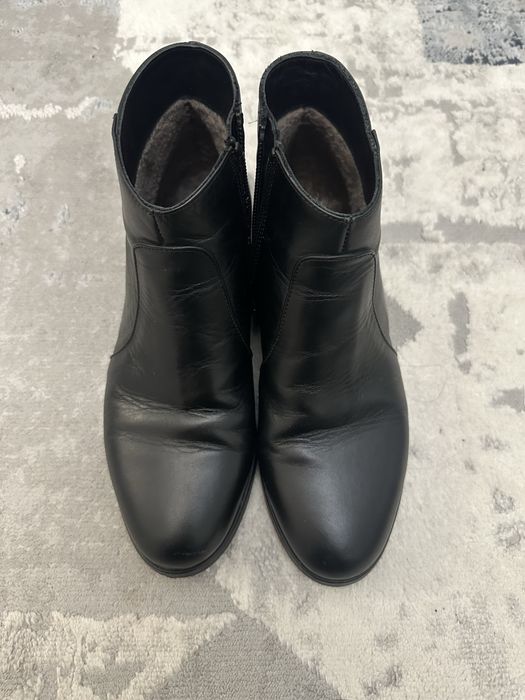 Натуральные осенние-весенние ботинки