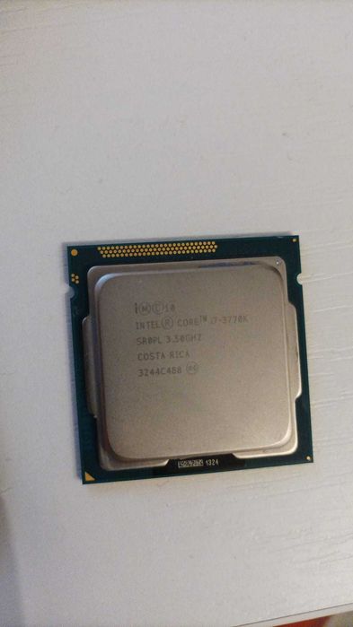 Procesor Intel I7 3770K, 3,5 Ghz