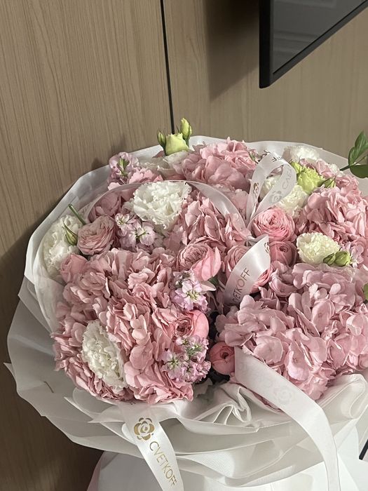 Цветы шымкент гүл гортензия