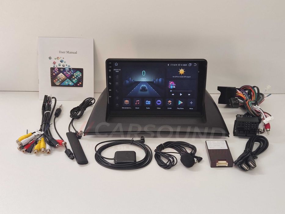 BMW X3 e83 - 9" Android 14 Мултимедия БМВ Х3 е83 Навигация Андроид