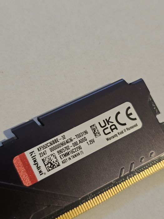 Vând Memorie RAM 32Gb DDR5 5200 MHz Kingston Fury Beast