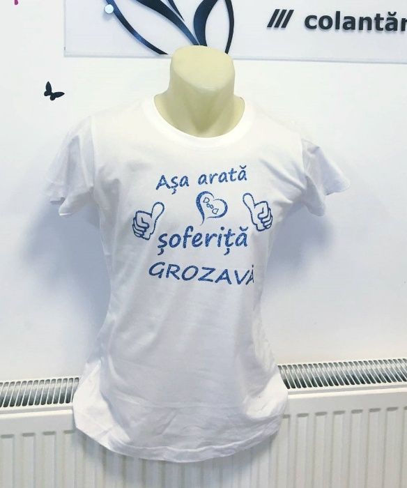 Tricouri personalizate, cu model unic