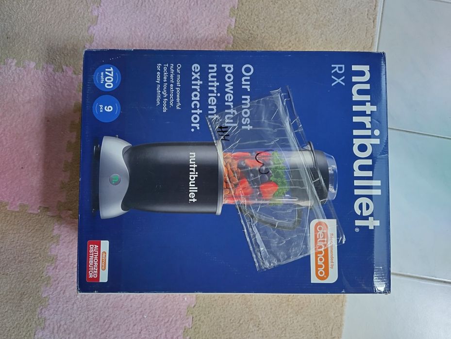 Nutribullet RX – оригинален комплект, без една голяма кана